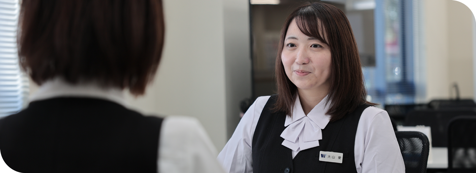 INTERVIEW 先輩社員紹介のメインビジュアル