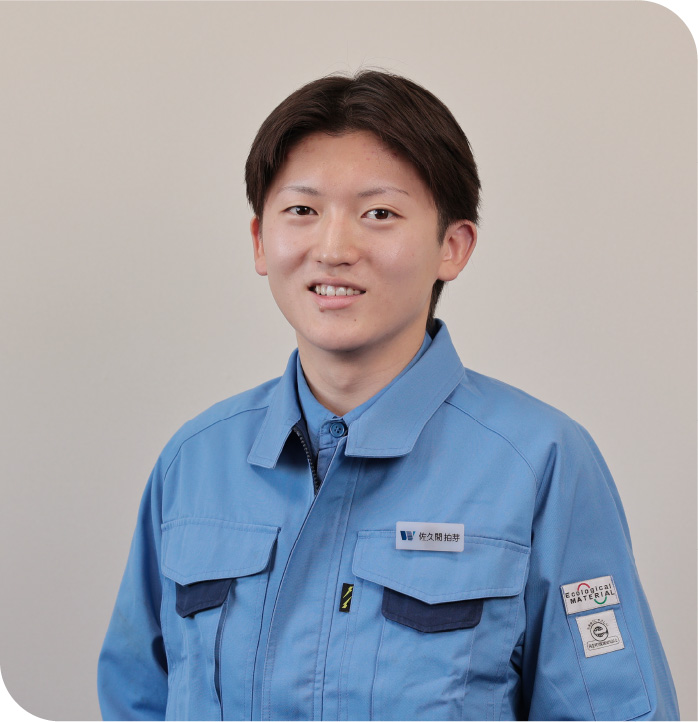 社員インタビュー 佐久間拍芽